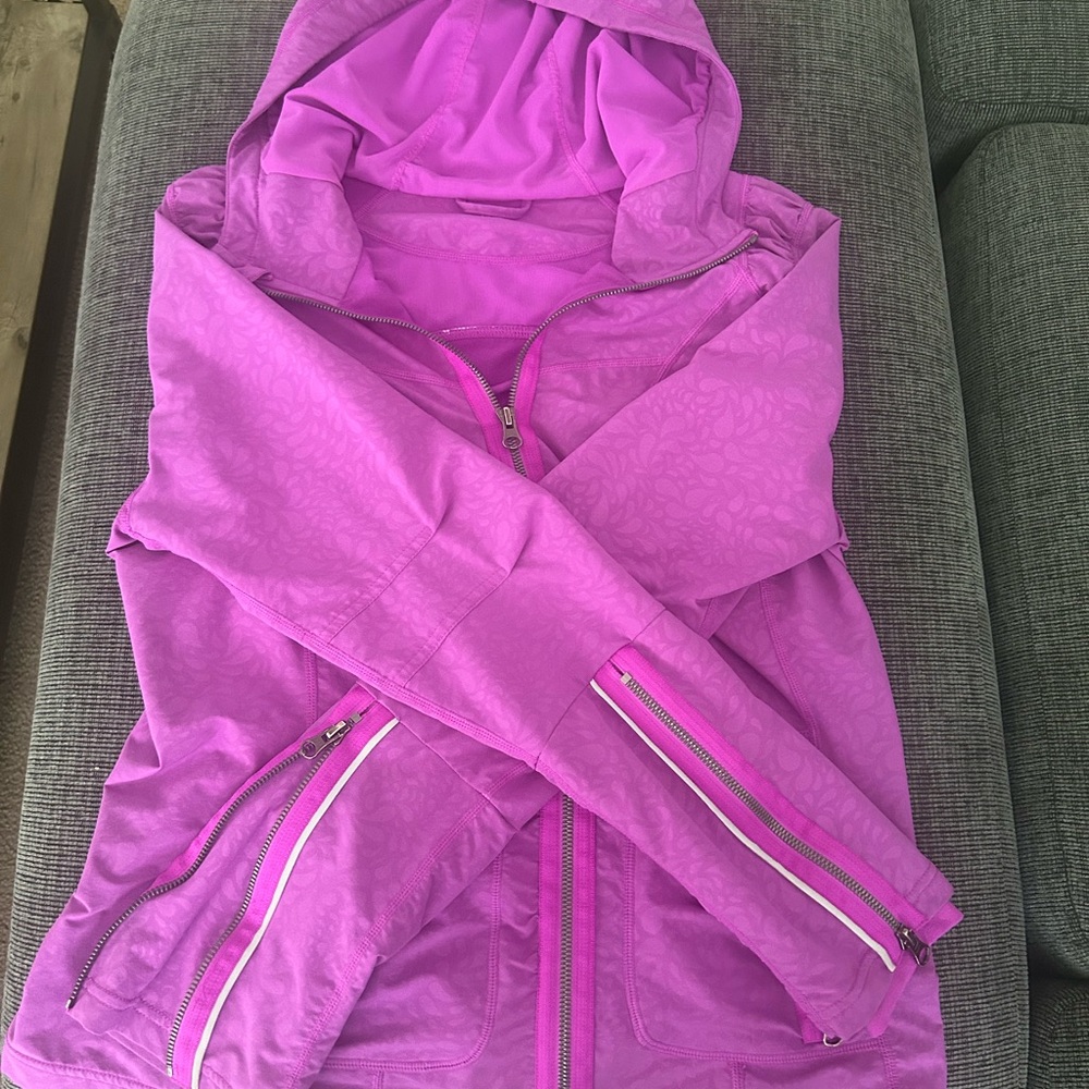 Zella Large Purple full zip jacket